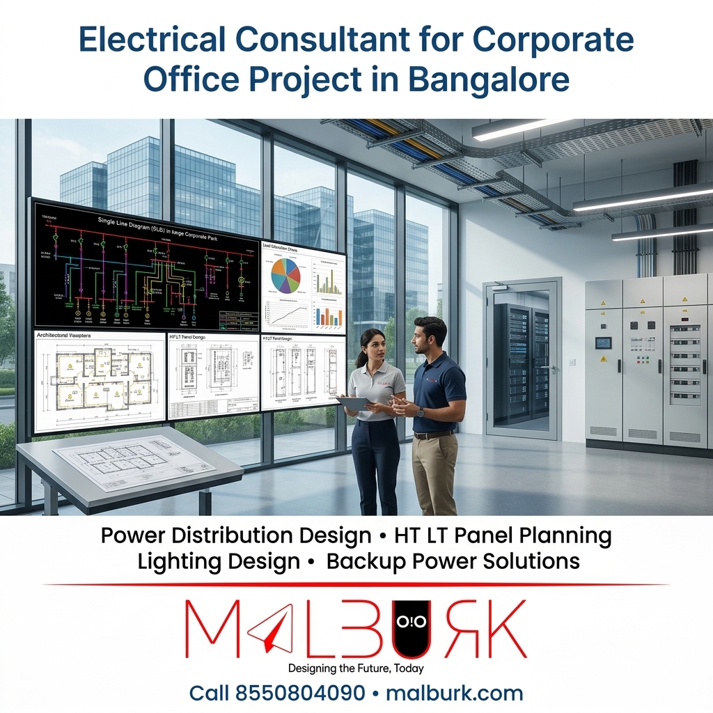 Electrical consultant for corporate office project in Bangalore