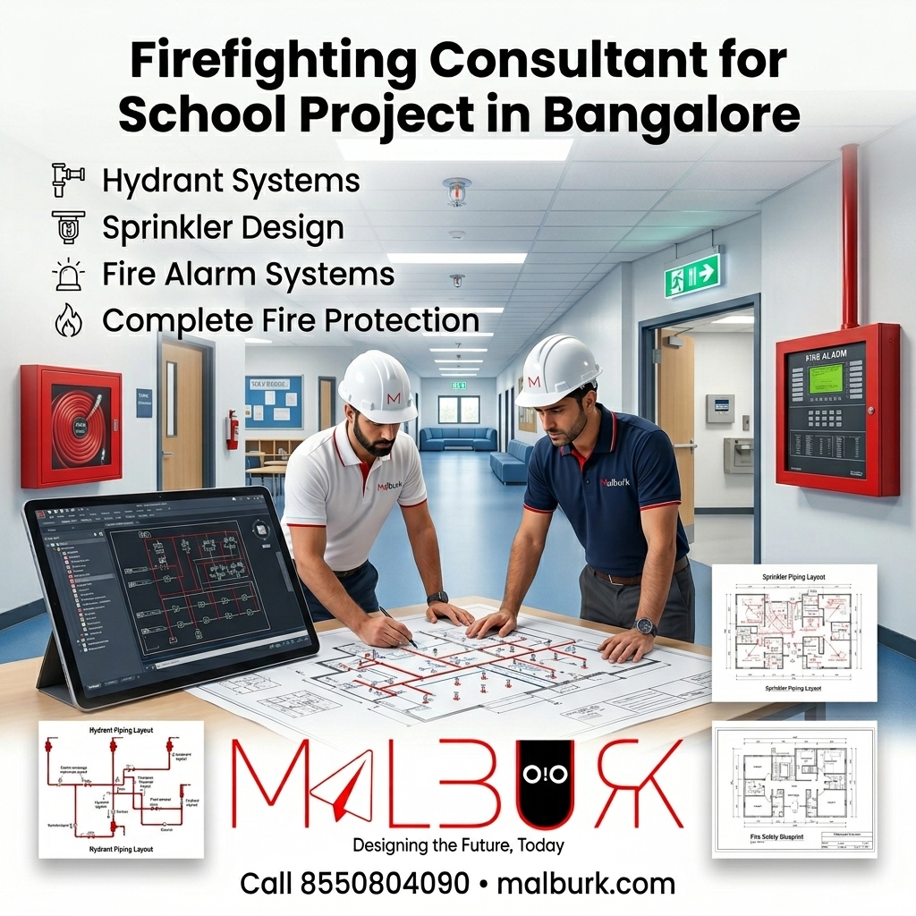 Firefighting consultant for School project in Bangalore