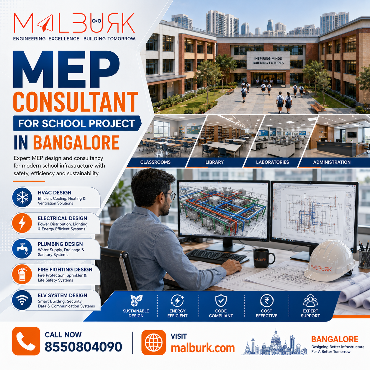 MEP Consultant for School Project in Bangalore